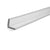 Multi-Purpose Shower Door Side Seal L Shaped Angle Jamb with Pre-Applied Tape - eatelle