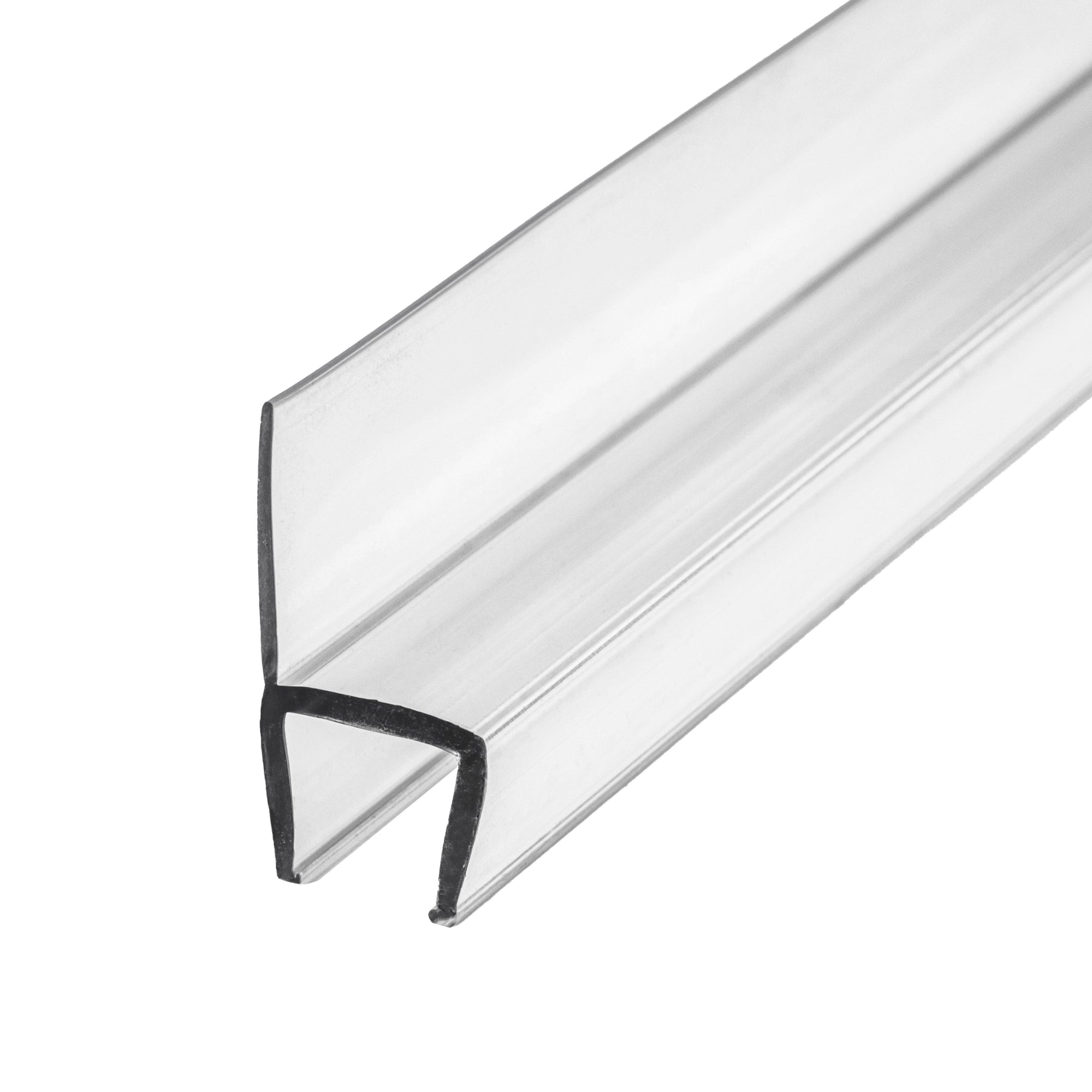 Shower Door Side Seal Strip for 3/8" Glass, "h" Jamb 78" Long
